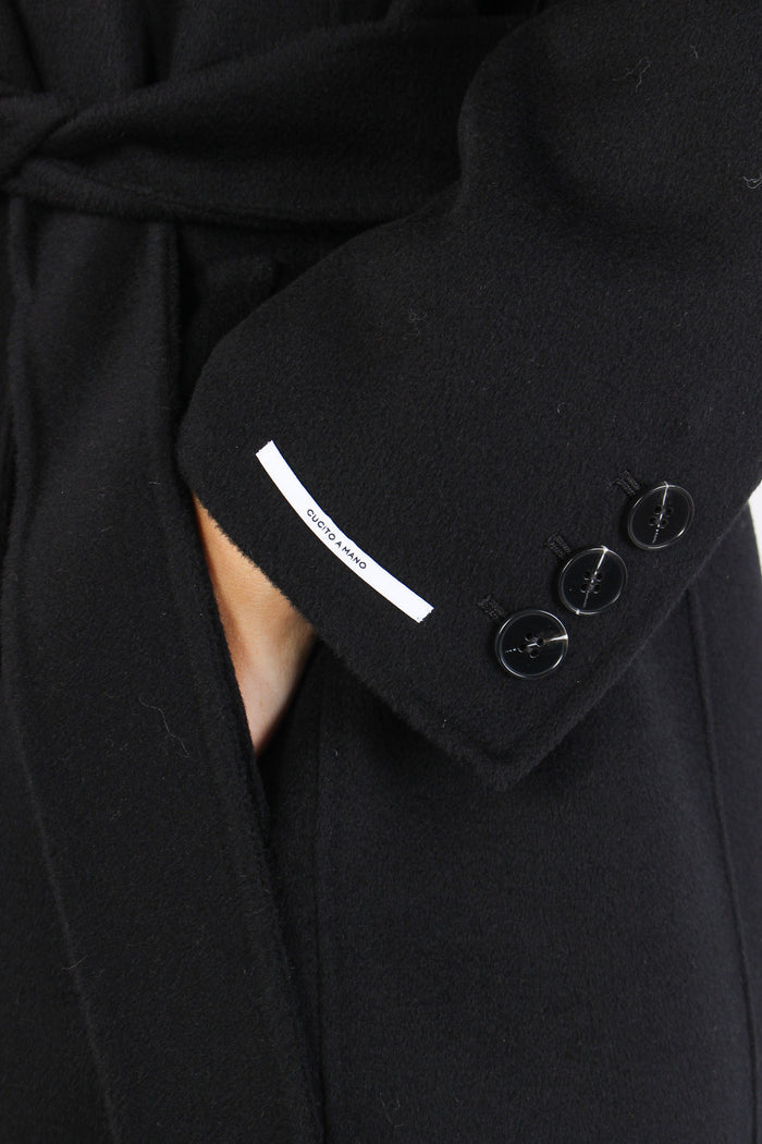 Mlllaghi Cappotto Double Lana Nero-8