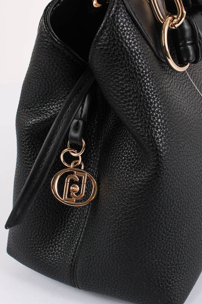 Tracollina 3 Scomparti Logo Nero/brass Gold-4