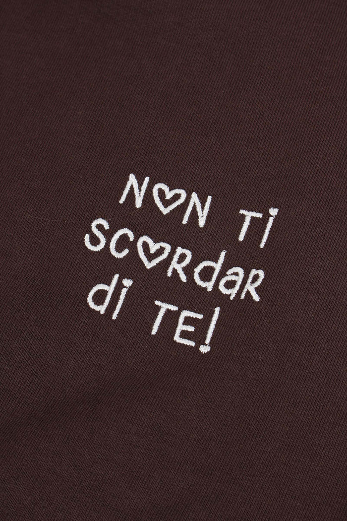 Felpa Ricamo Non Ti Scordare D Cioccolato-8