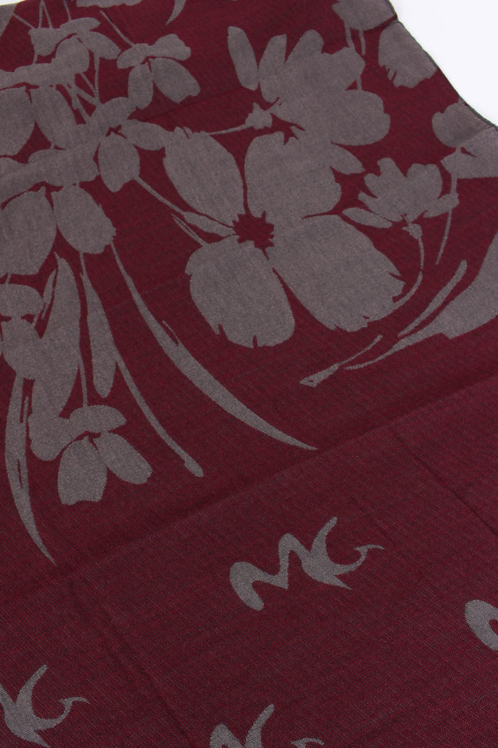Sciarpa Logo Burgundy-6