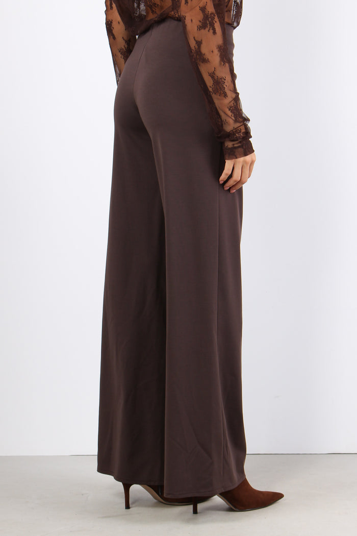 Pantalone Palazzo Misto Viscos Moro-6