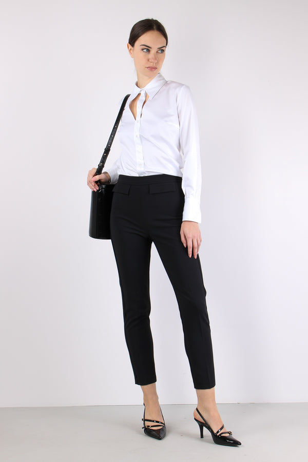 Camicia Regular Taglia Cut Out Bianco