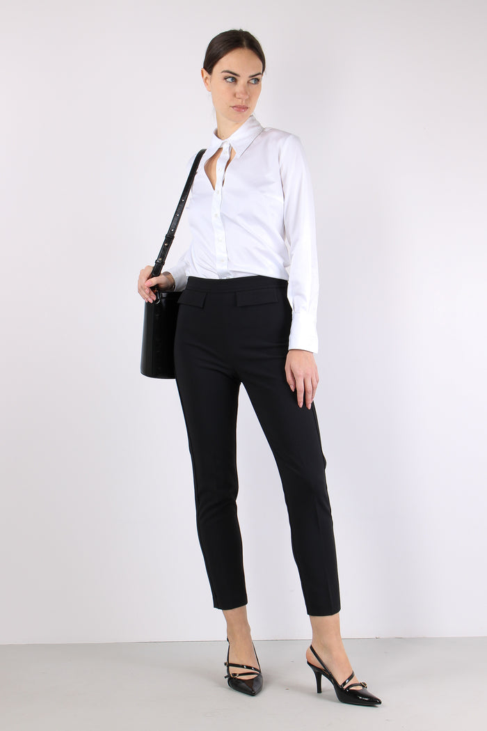 Camicia Regular Taglia Cut Out Bianco