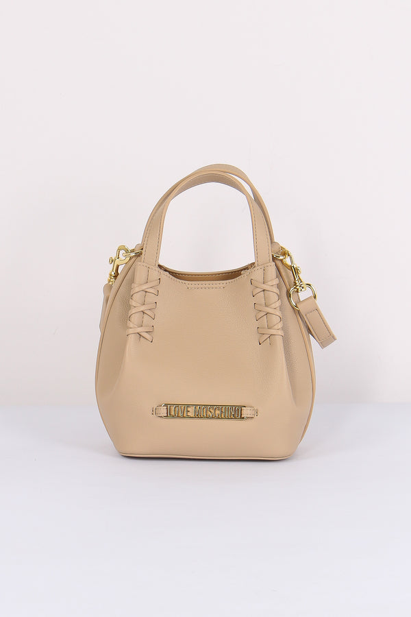 Mini Secchiello Intreccio Taupe