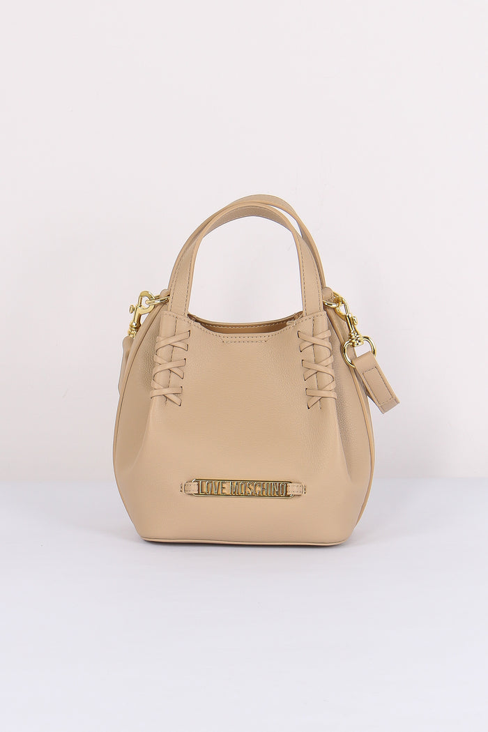 Mini Secchiello Intreccio Taupe-2