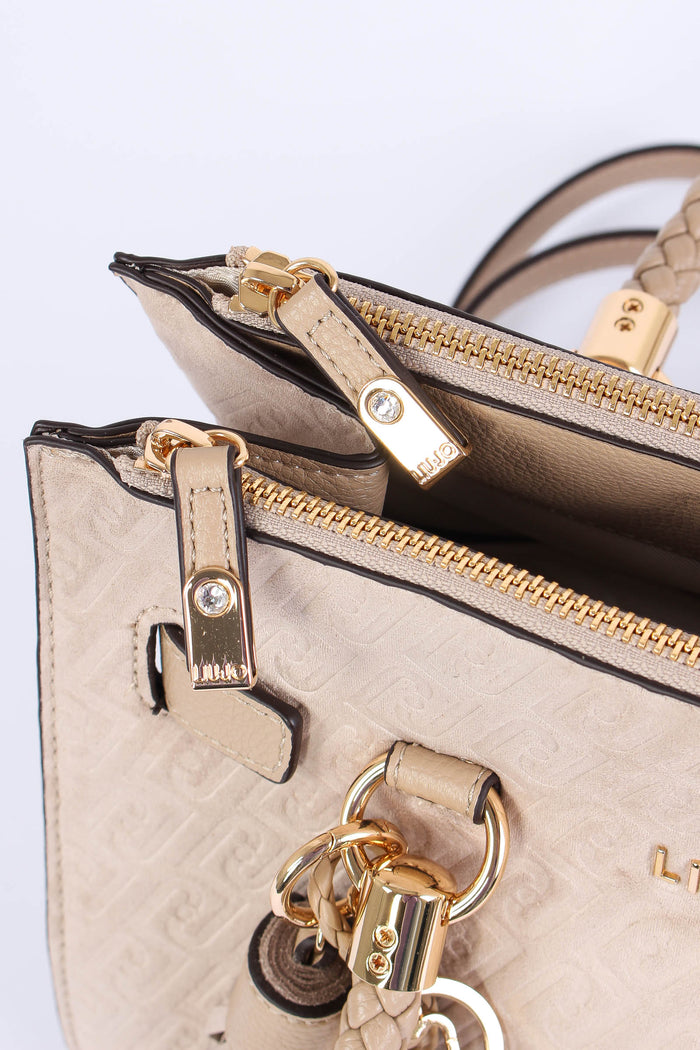 Shopping Rigida Logo Allover Neutro-8