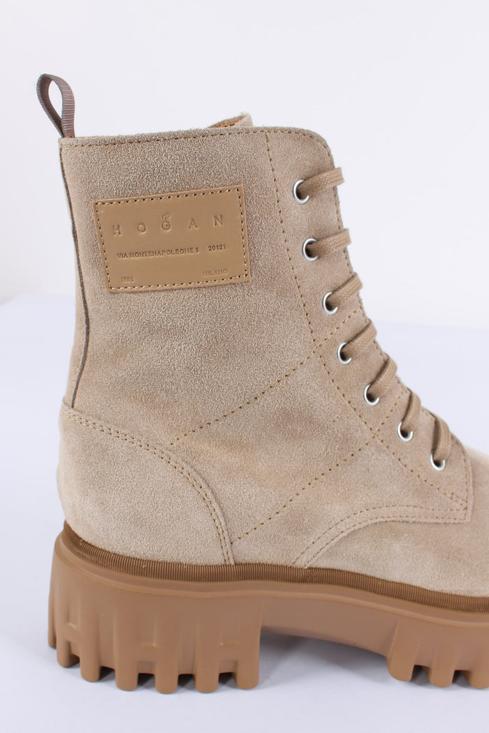 Tronchetto H700 Suede Cammello-4