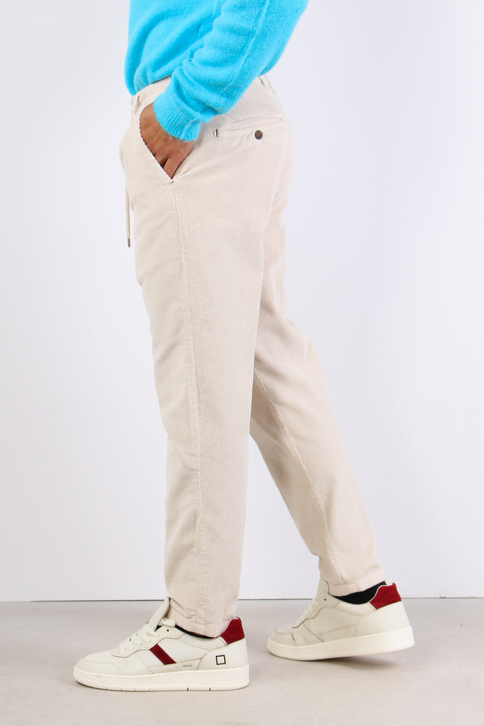 Pantalaccio Velluto Panna-5