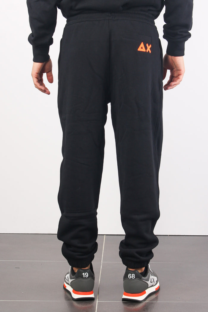 Pantalone Logo Fluo Nero-3