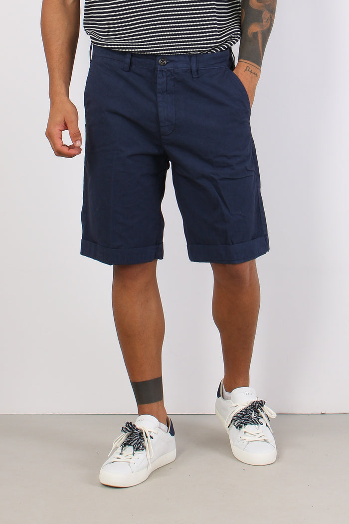 Bermuda Chino Regular Blu-2