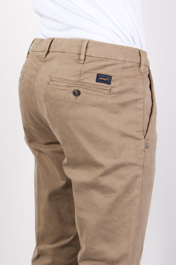 Pantalone Chino Regular Stretc Tan-6