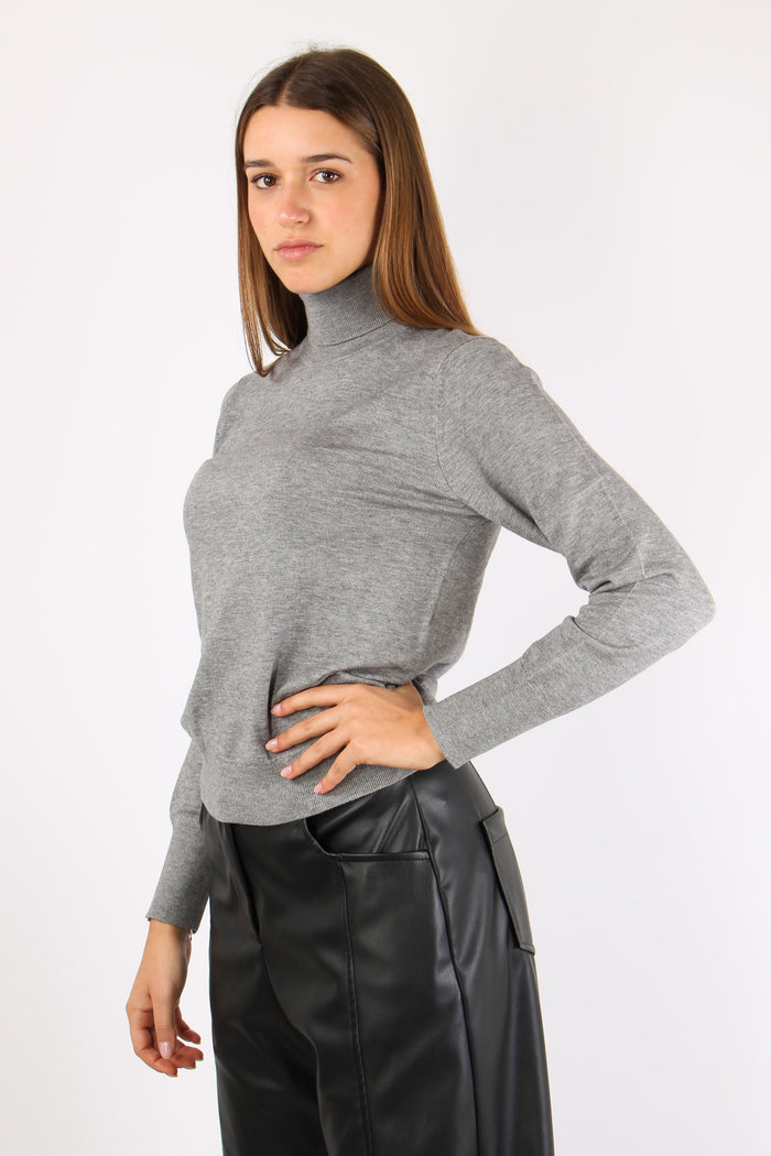 Lupetto Viscosa Grigio-4