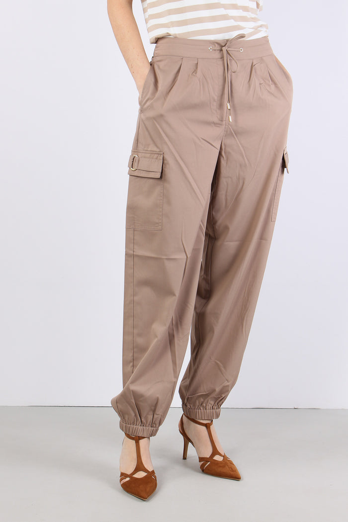Pantalone Cargo Almond-4