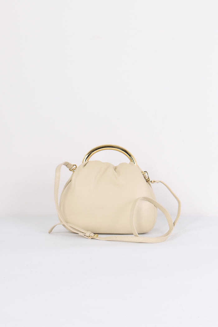 Mini Puffy Manico Anello Panna-3