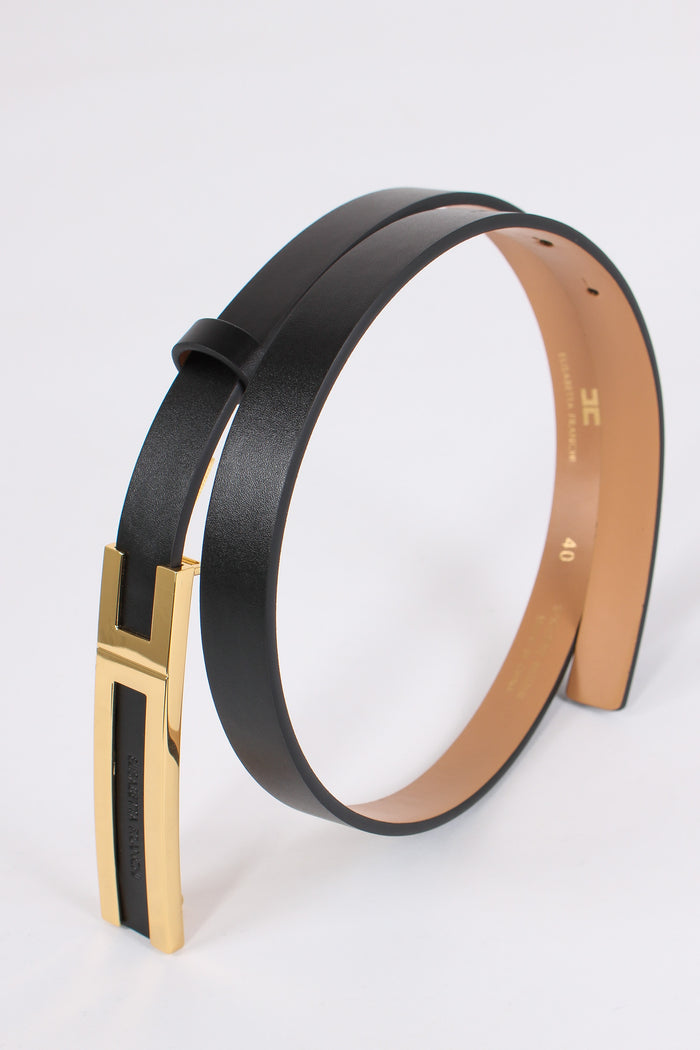 Cintura Placca Oro Nero-3