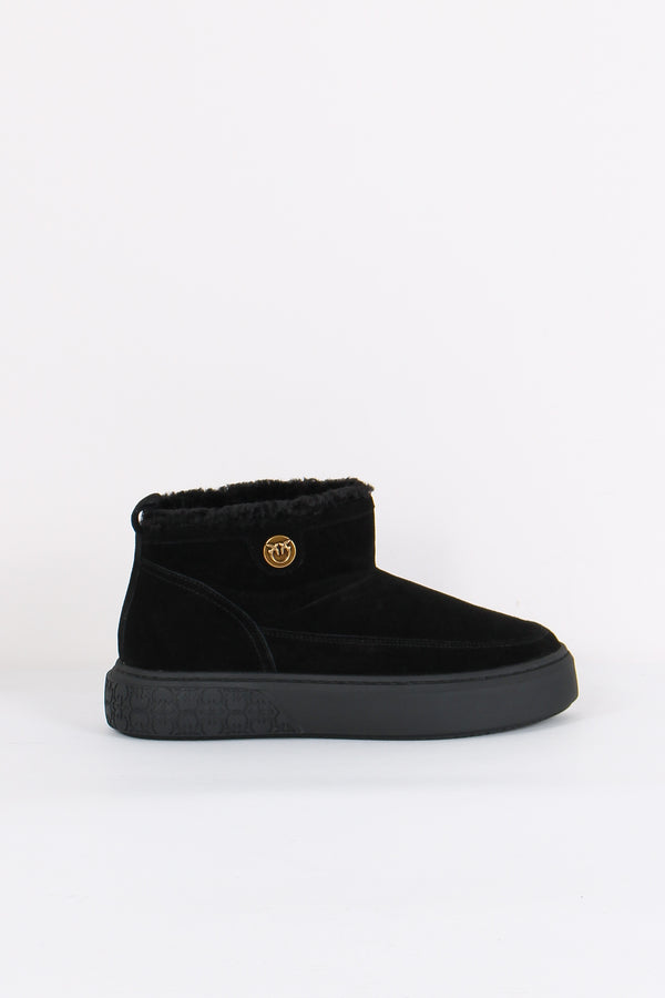 Yoko Mid Sneakers Suede Black