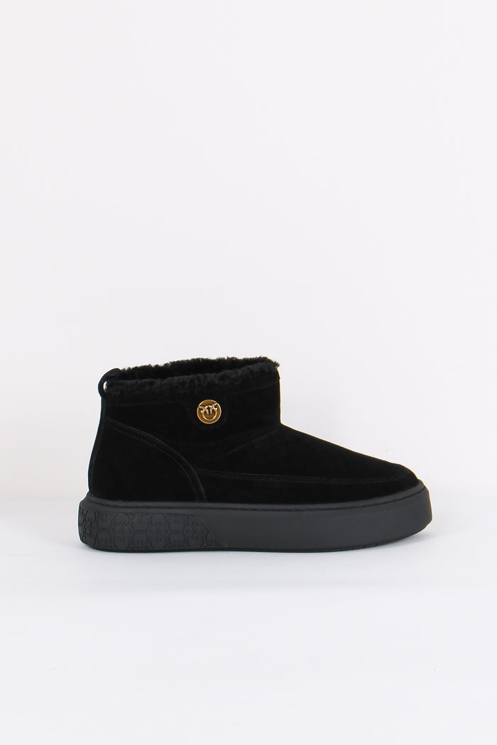 Yoko Mid Sneakers Suede Black