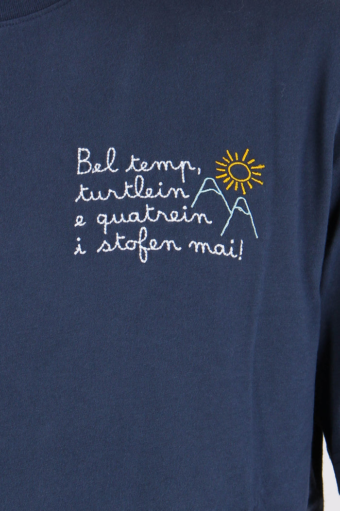 T-shirt Vacanze Bel Temp Blu-8