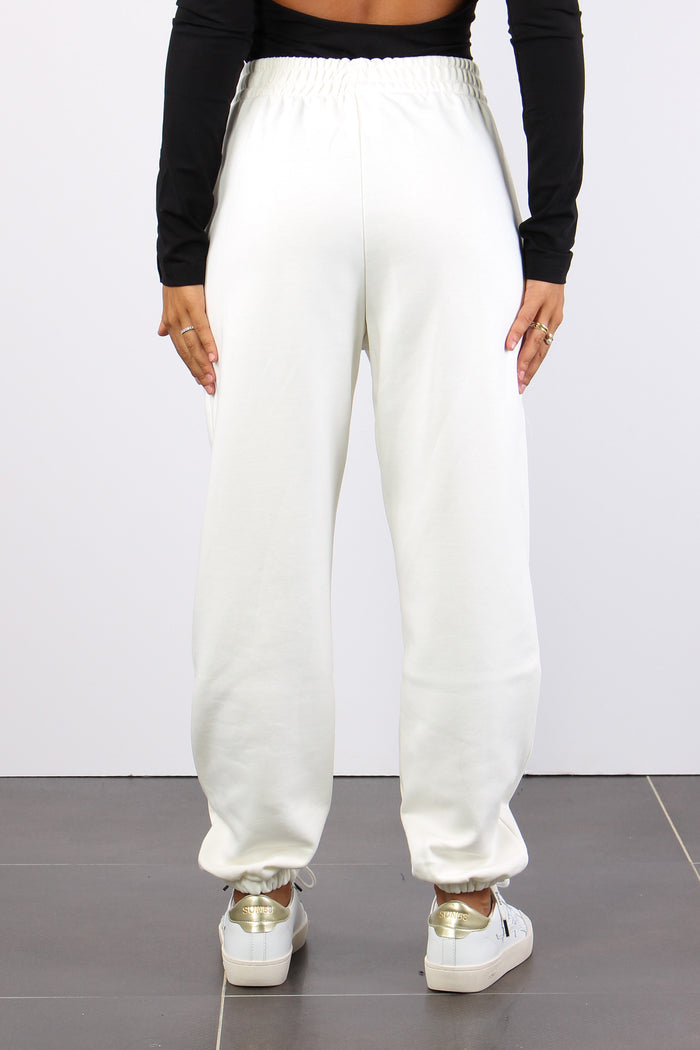 Pantalone Logo Gamba Off White-5