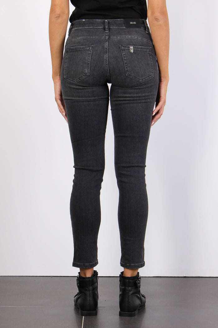 Jeans Ideal Regular Denim Black-4