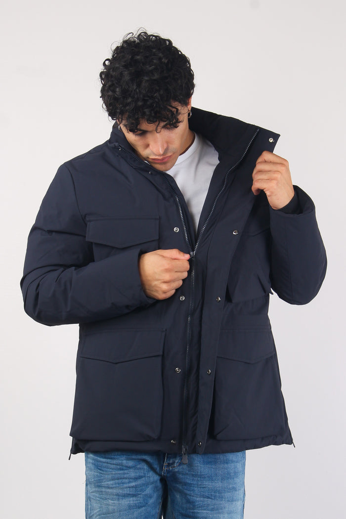 Halim Feel Jacket Blue Black-4