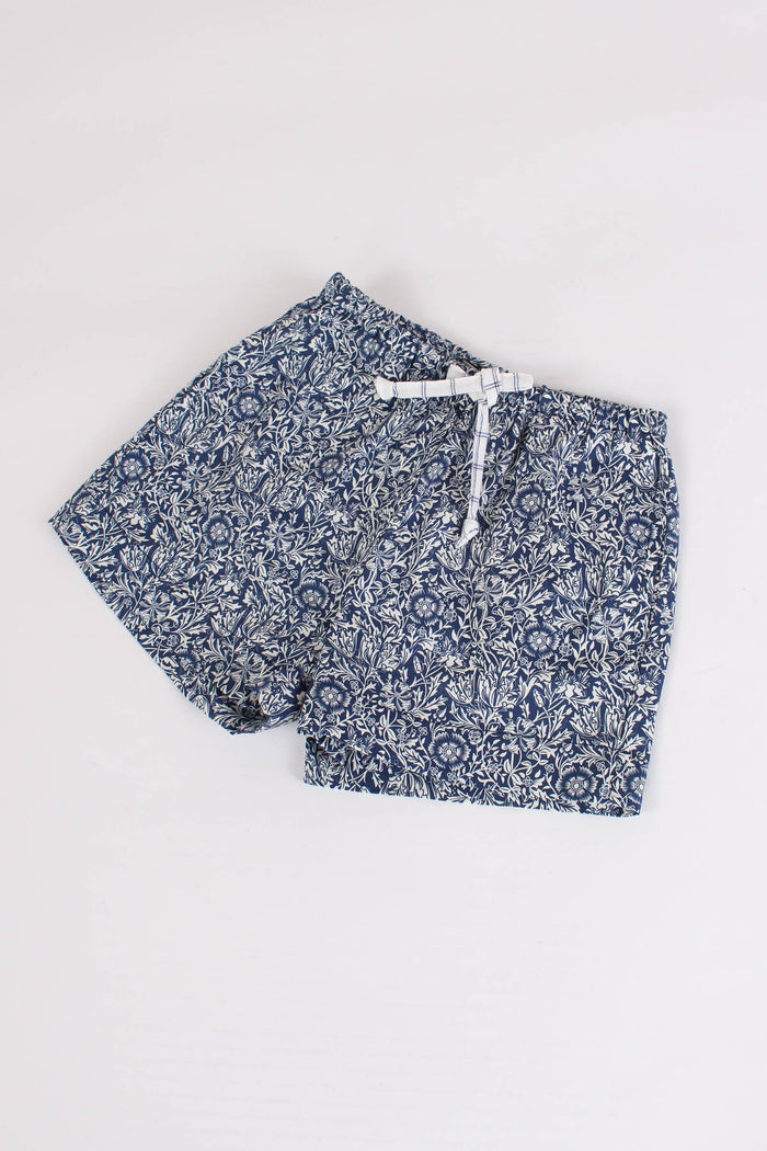 Short Fantasia Fiore Blu Provenzale-3