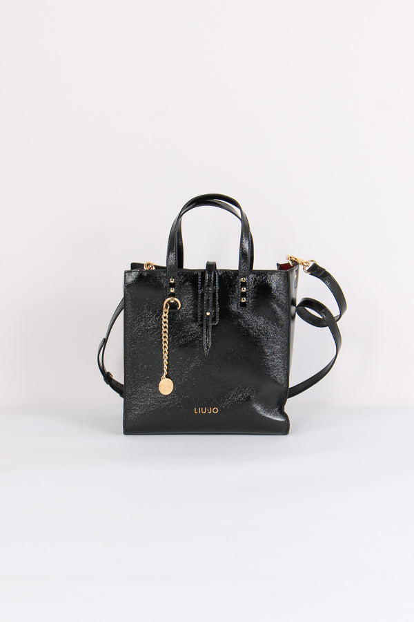 Shopping Mini Rigida Nero