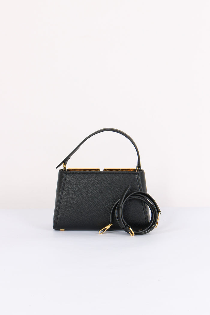 Mini Bag Logo Nero-4