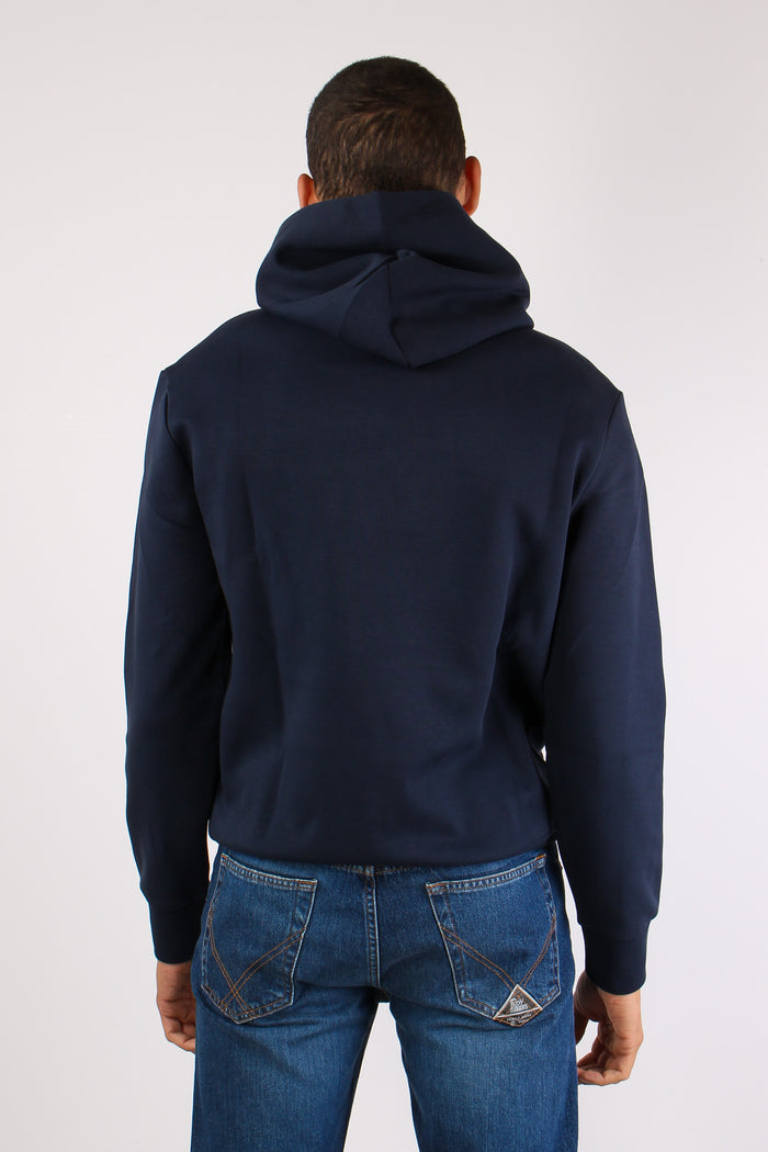 Felpa Cappuccio Aviator Navy-5