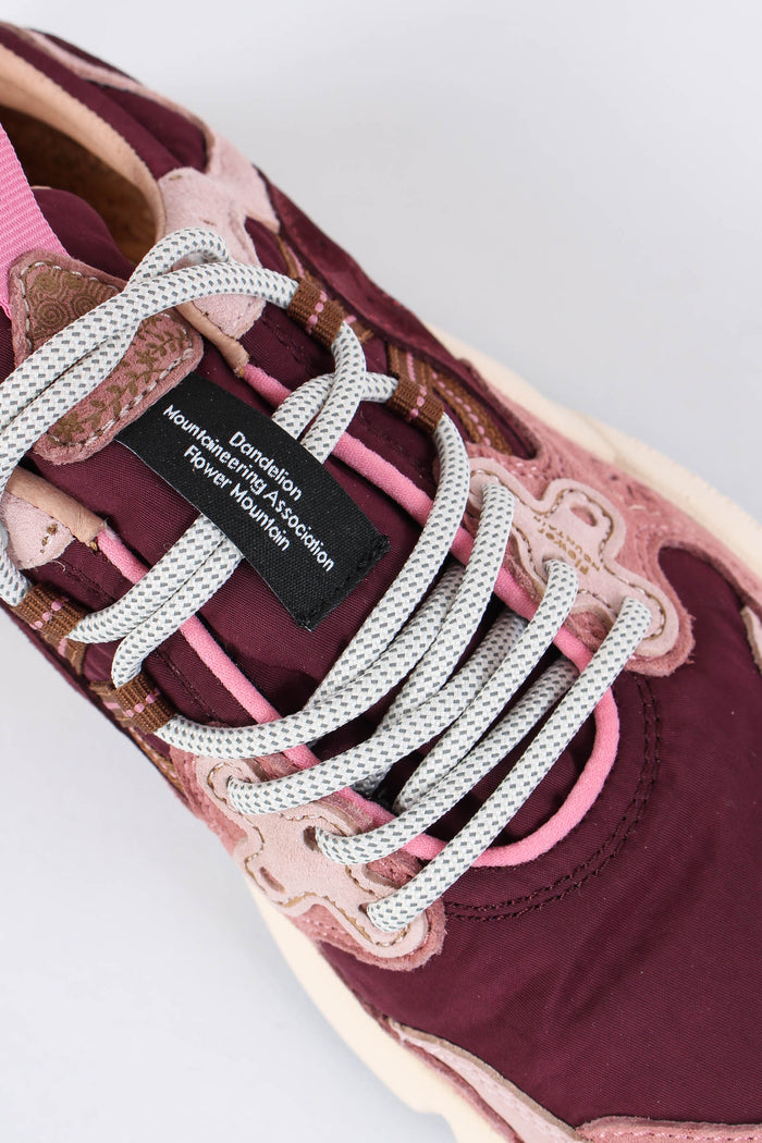 Sneakers Yamano Suede Nylon Light Pink/brown-7