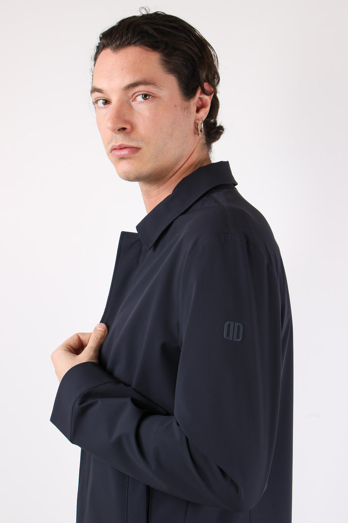 Soprabito Tessuto Tessuto Navy-6