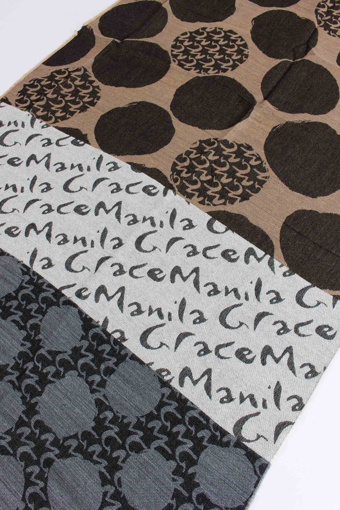 Sciarpa Logo Pois Vanilla-3