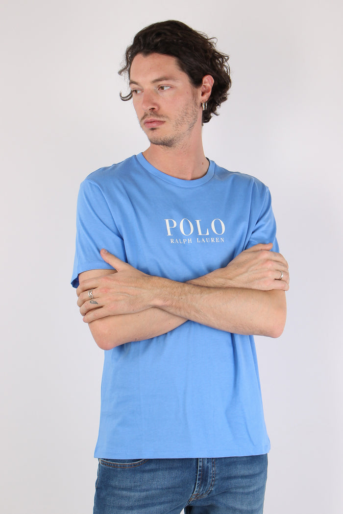 T-shirt Underwear Maxi Scritta Harbor Isalnd Blue-7