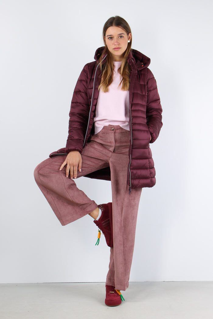 Reese Giubbotto Svasato Cappuc Wine Red-7