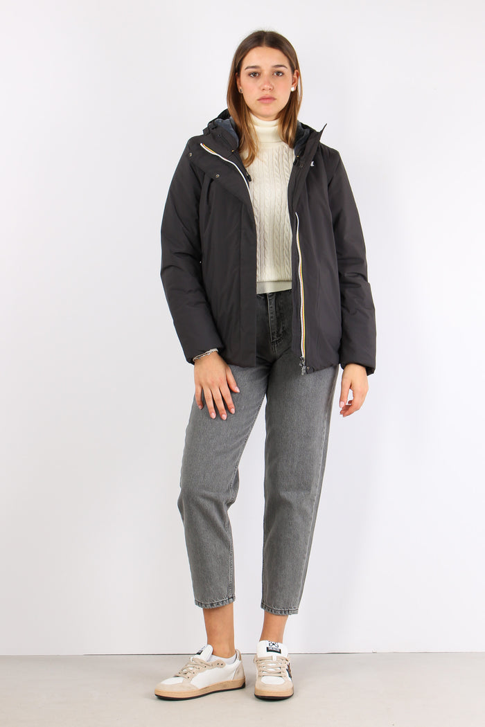 Giubbotto Corto Marmotta Black Blue