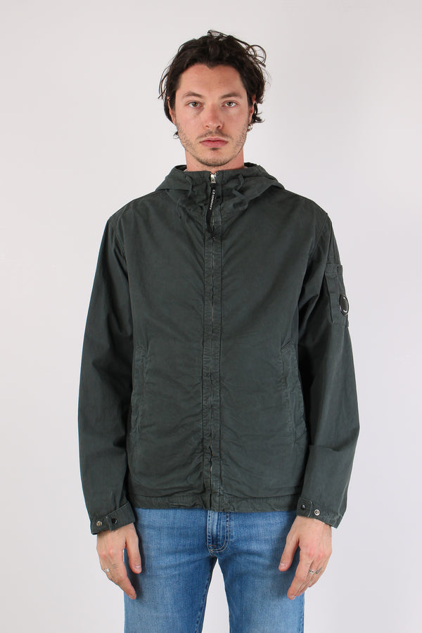 Giubbotto Cappuccio Nylon Gun Metal-2