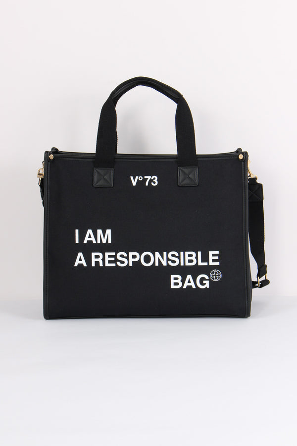 Responsability Bis Tote Grande Nero