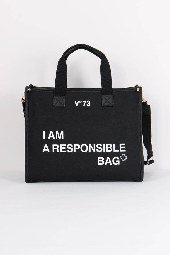 Responsability Bis Tote Grande Nero