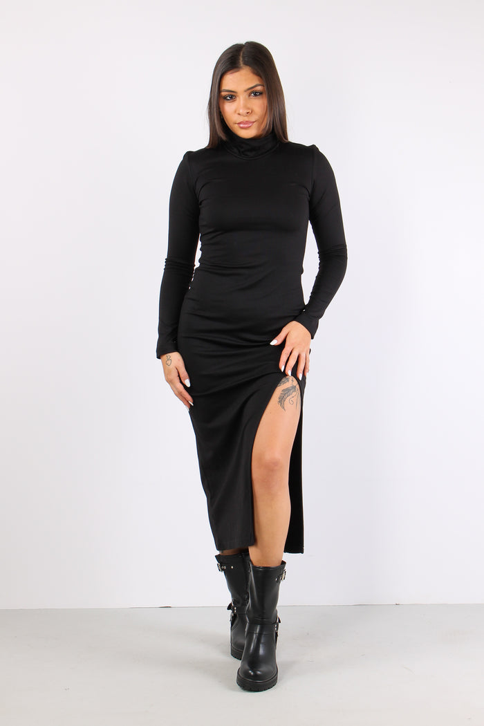 Abito Punto Milano Spacco Nero