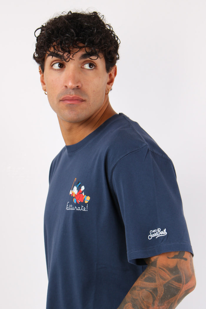 T-shirt Scrooge Fatturate Blu-6