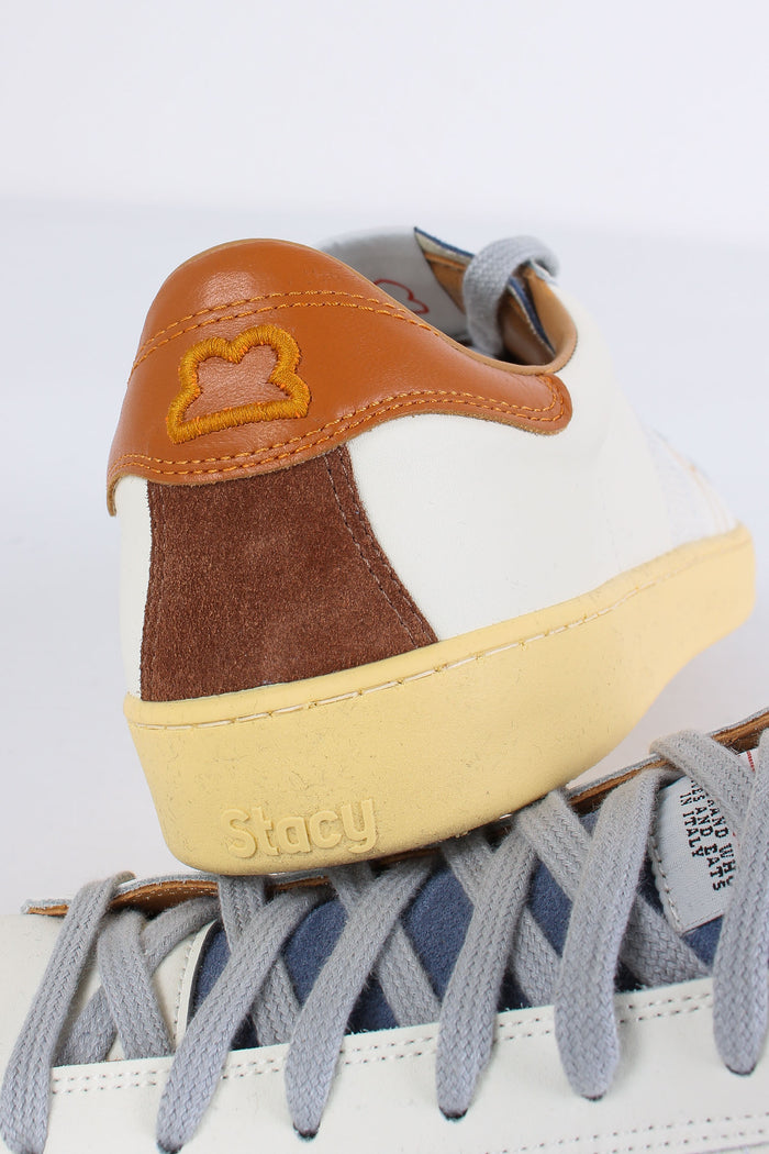 Sneakers Pelle Milk/sky-9