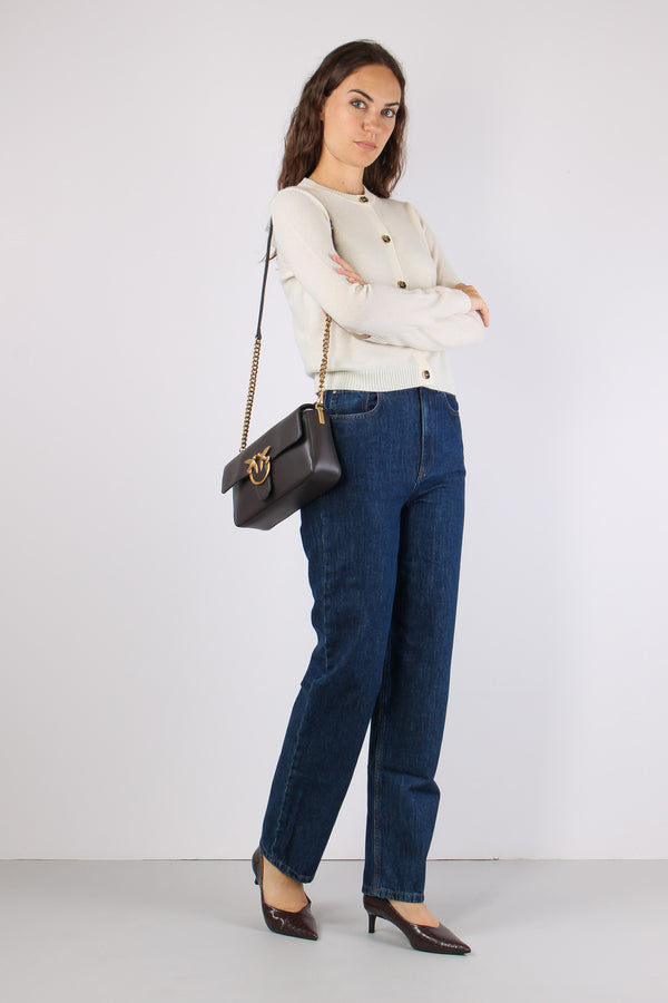 Mlsmom Jeans Momfit Moon Indigo
