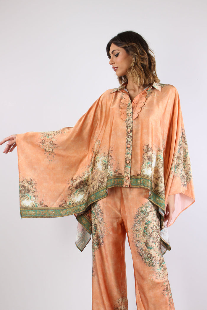 Blusa Fantasia Over Pesca-7