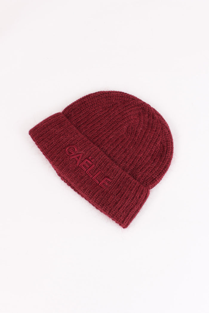 Cuffia Lana Maxi Logo Mosto-2