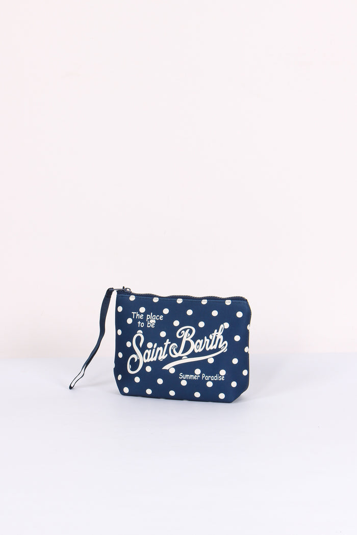 Aline Pochette Pois Blu/bianco-2