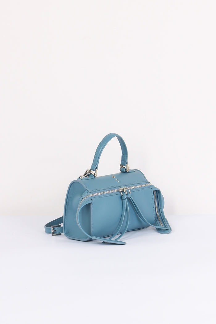 Metis Mini Bag Zip Frontale Lagoon-6