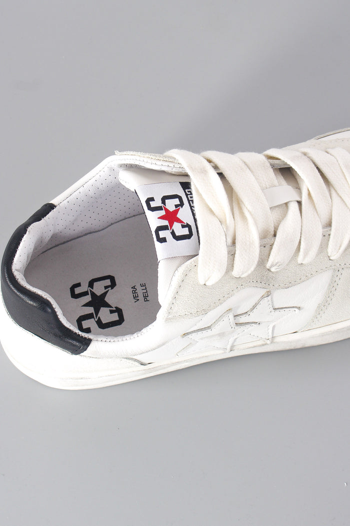 Sneaker Padel Star Used Bianco/nero-5