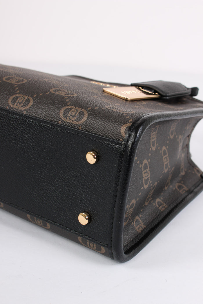 Mini Shopping Monogram Nero-6