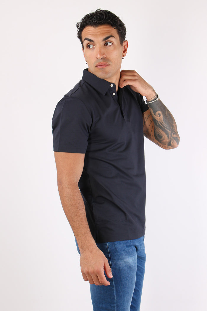Polo Technical Piquet Navy-3