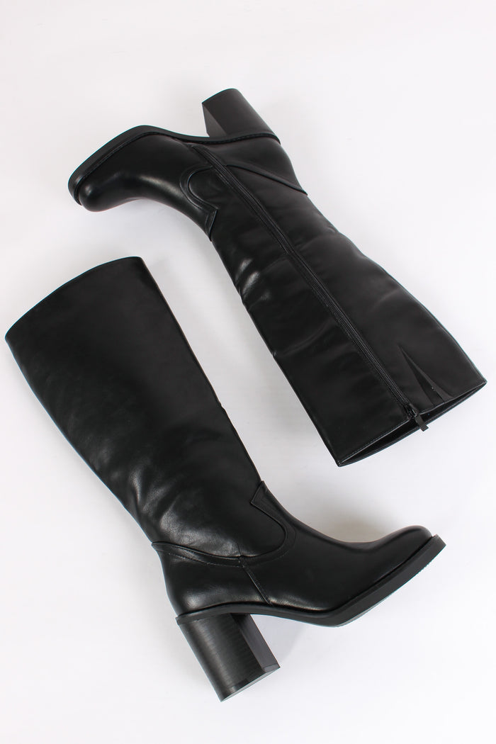 Stivale Tacco Black-2